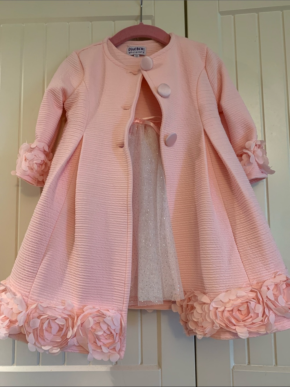 Pink Dress and Jacket Blueberri Boulevard New with Tags